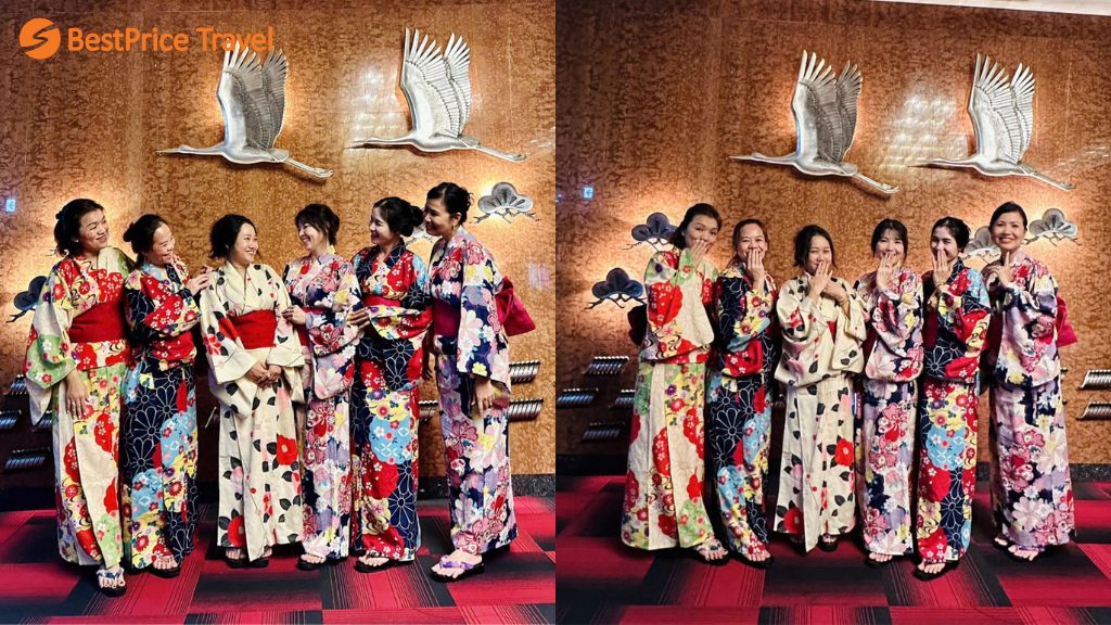 Trải nghiệm mặc kimono chụp hình (chi phí tự túc)