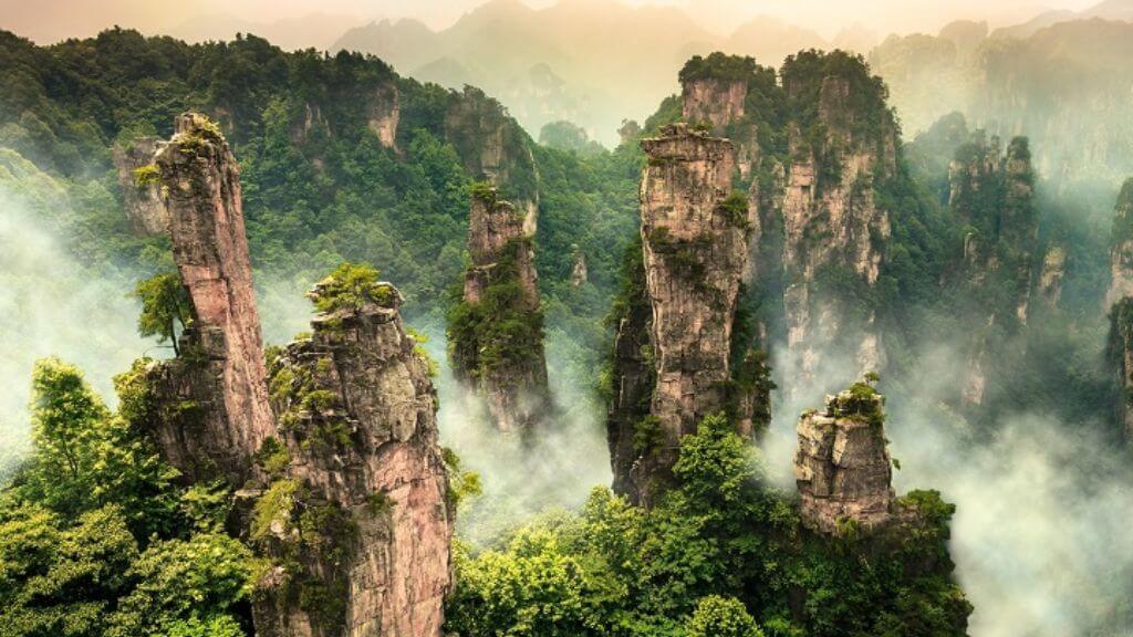 Vẻ đẹp tựa tiên cảnh của Trương Gia Giới