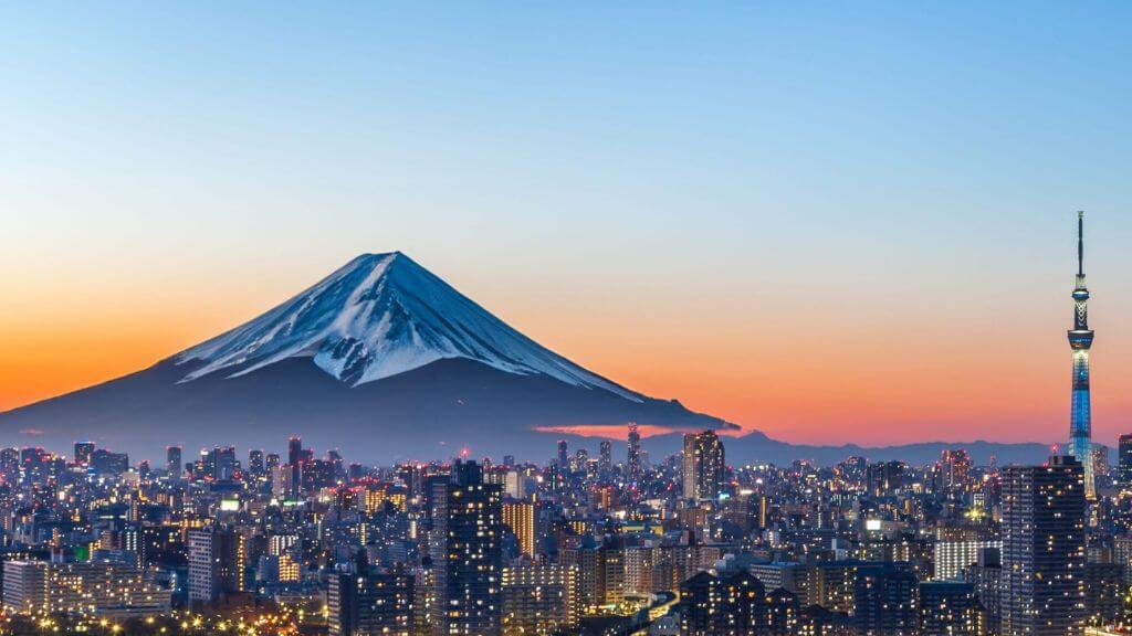 Tokyo nhìn từ trên cao