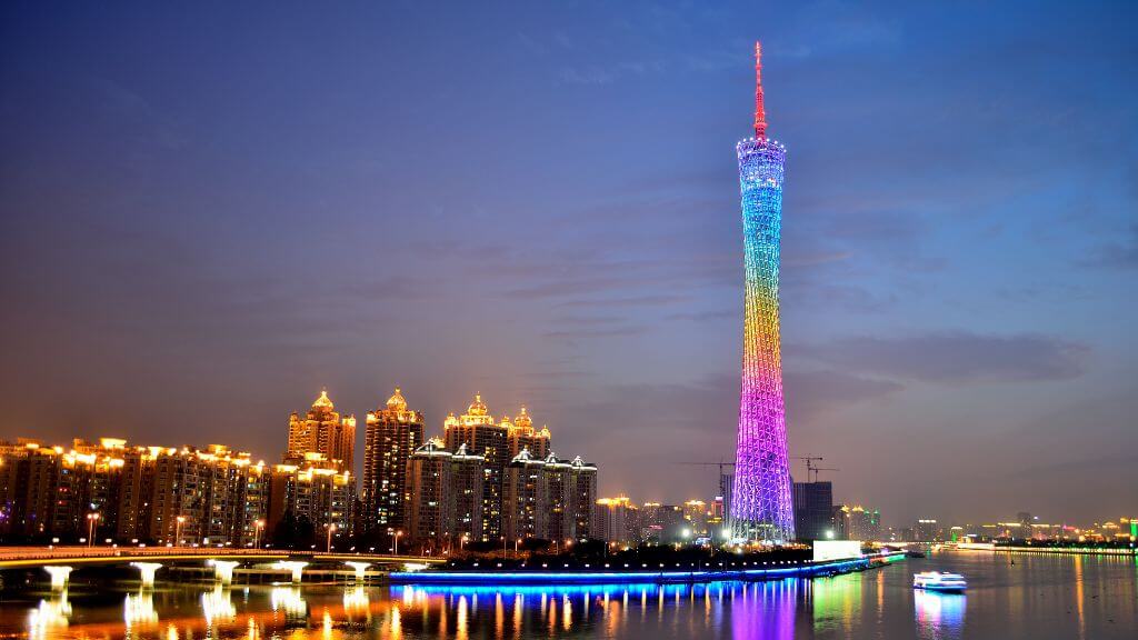 Tháp Quảng Châu (Canton Tower) – biểu tượng kiến trúc số một của thành phố