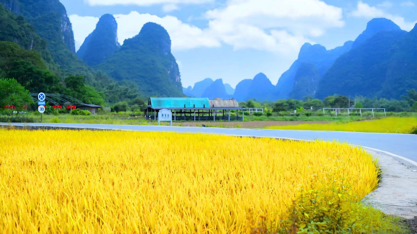 Cung đường Thập Lý Họa Lang đẹp như tranh