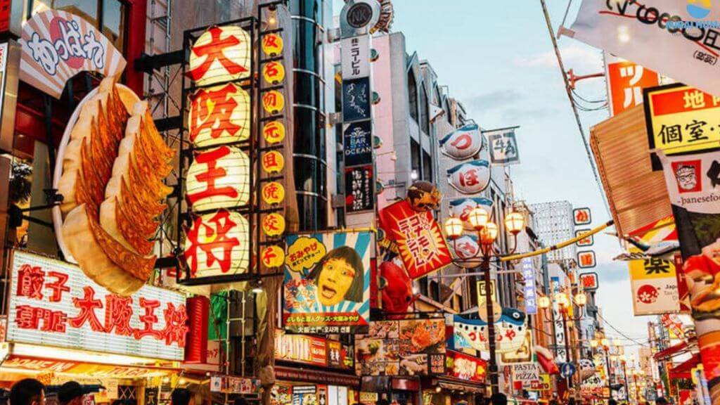 Mua sắm tại phố Shinsaibashi