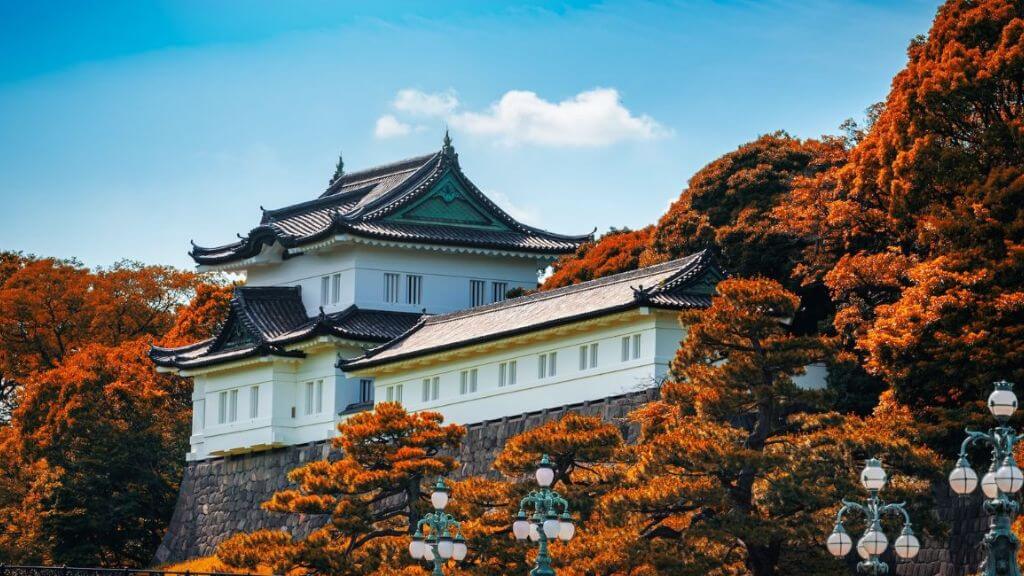 Vẻ đẹp của hoàng cung Tokyo