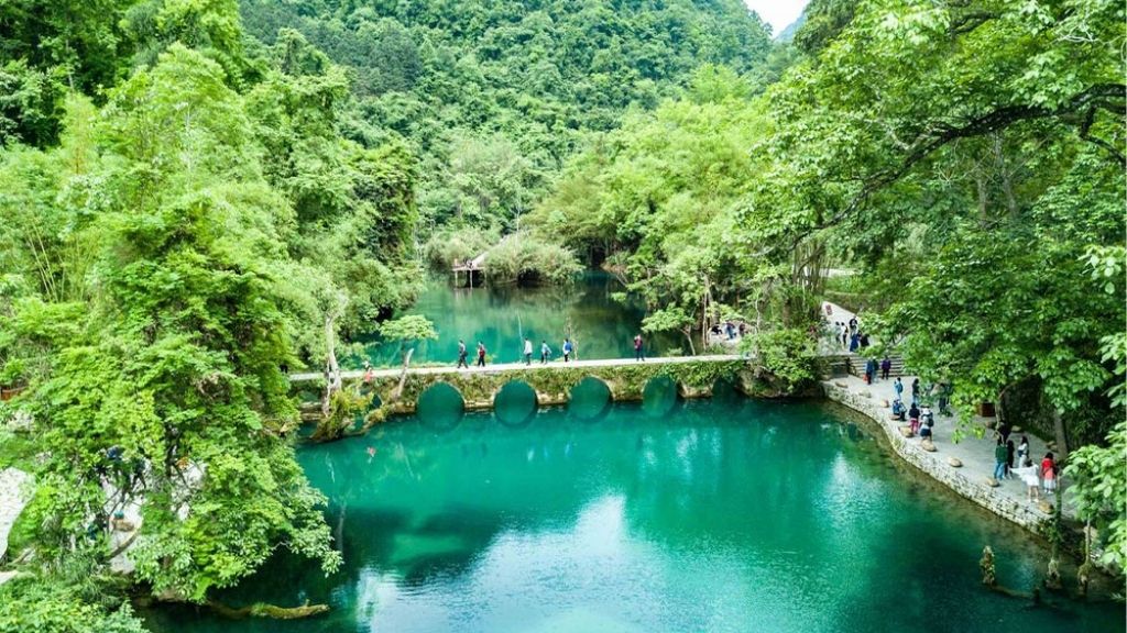 Hòa mình vào thiên nhiên tại Tiểu Thất Khổng