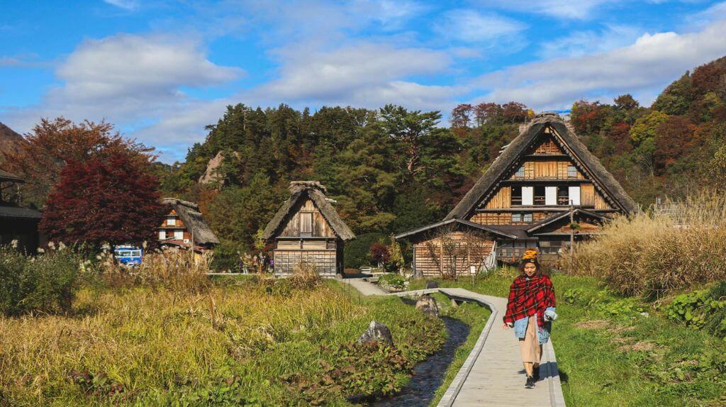 Khung cảnh yên tĩnh tại Shirakawago