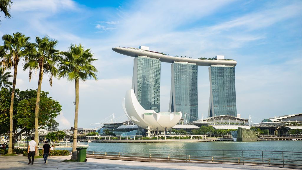 Vịnh Marina Bay   Địa điểm tham quan nổi tiếng tại Singapore