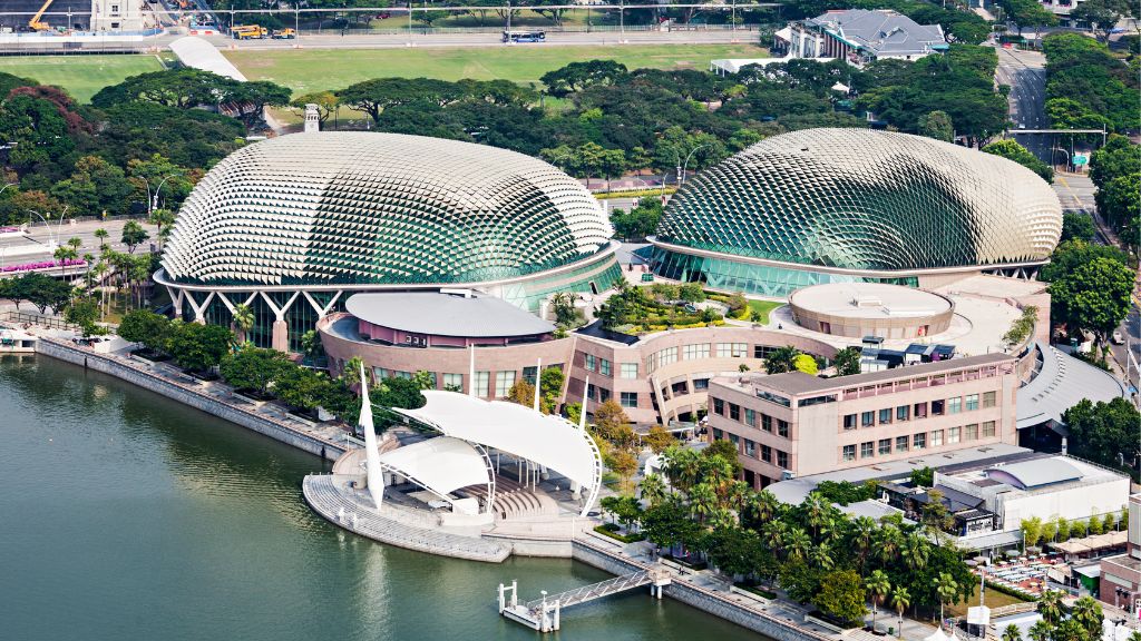 Kiến trúc đặc biệt của Nhà hát Esplanade