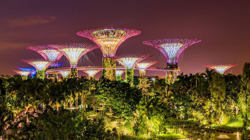 Đặt tour Singapore Malaysia tham quan Gardens By The Bay