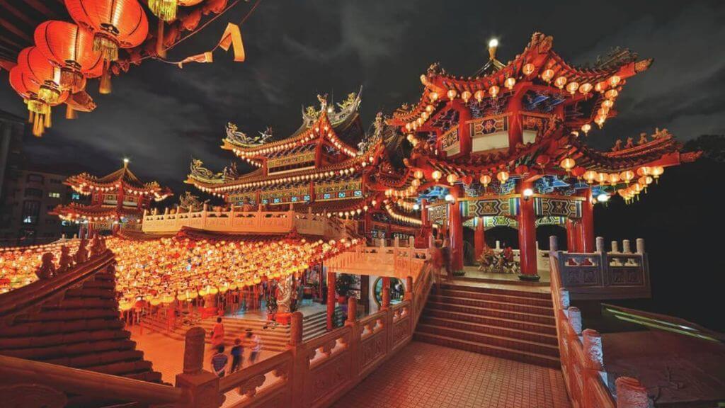 Chùa Thiên Hậu – nét kiến trúc Hoa rực rỡ giữa lòng Kuala Lumpur