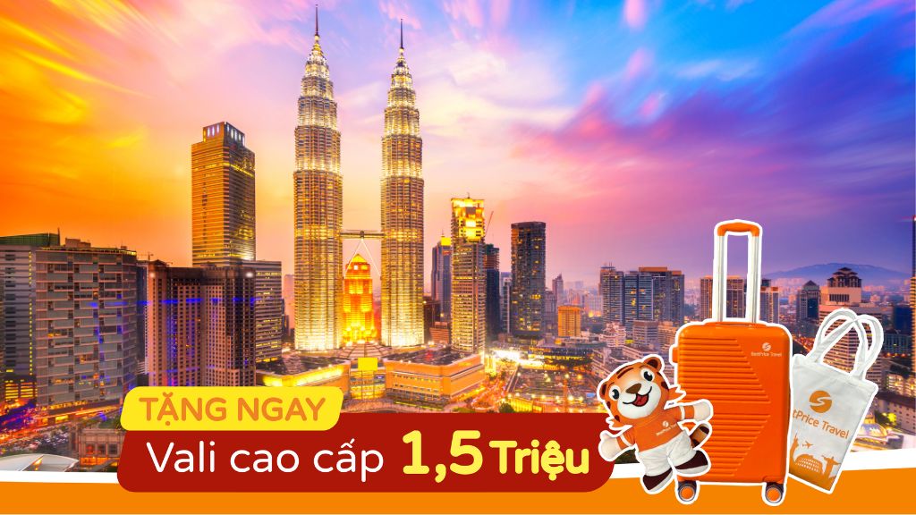 Tour Singapore Malaysia Indonesia 5N4Đ (Khởi hành từ Hà Nội)