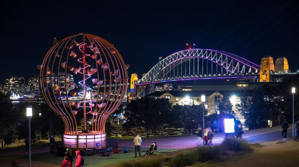 Vẻ đẹp về đêm của Barangaroo