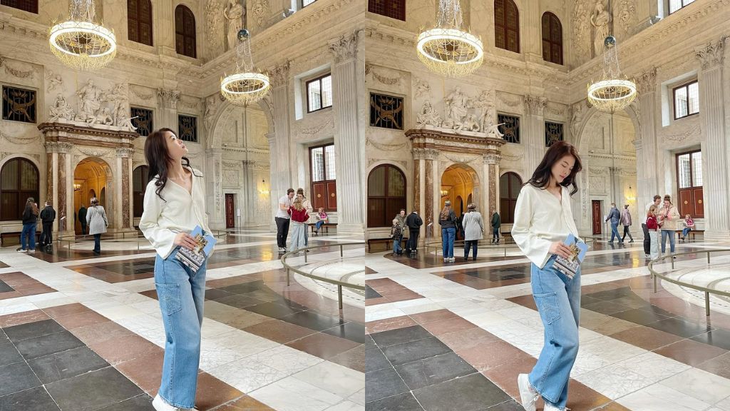 Bên trong cung điện Koninklijk Paleis (Nguồn; @momoliang)
