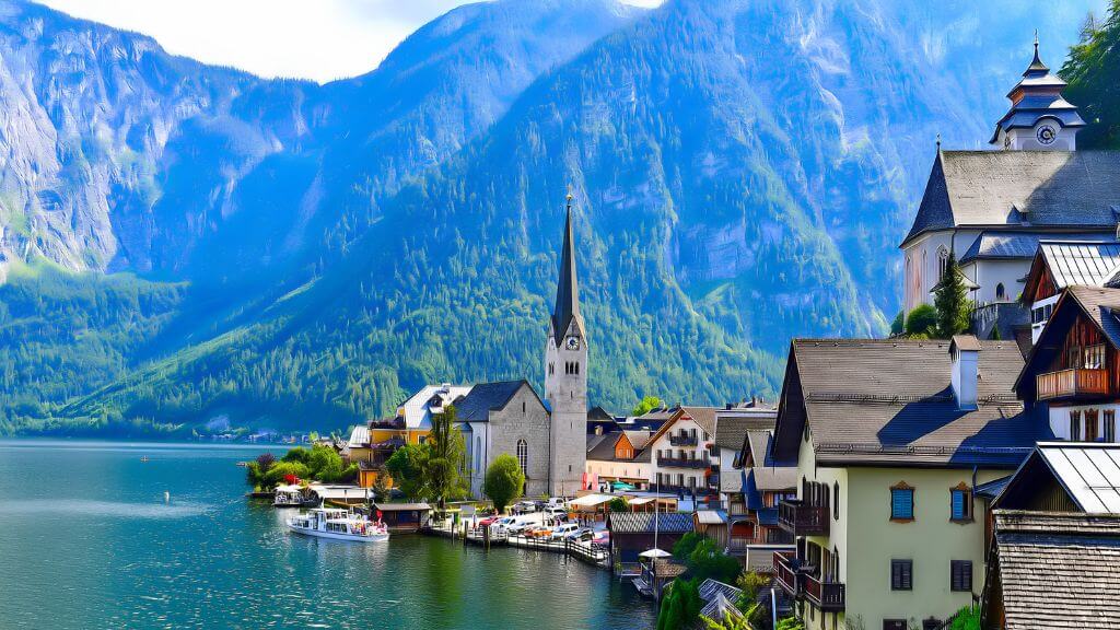 Bến thuyền Hallstatt