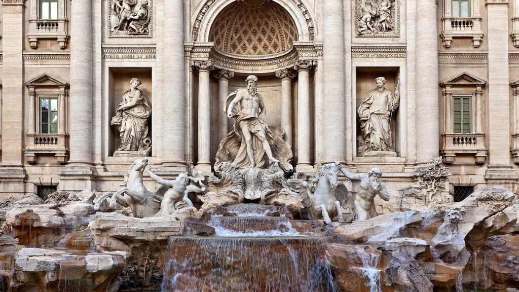 Trevi Fountain một đài phun nước ước nguyện tại Rome