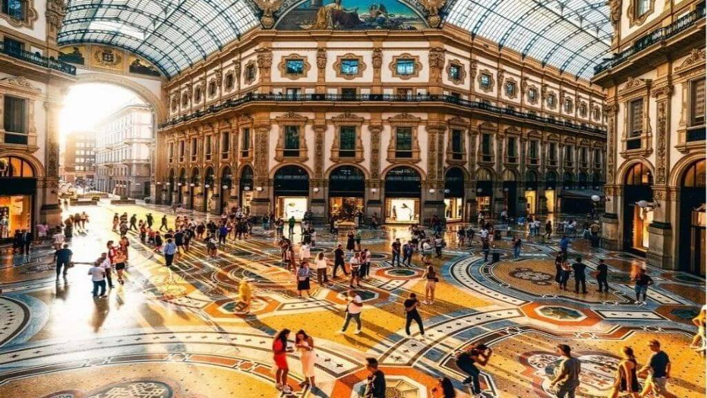 Quảng trường Quadrilatero d'Oro - khu phố thời trang bậc nhất Milan