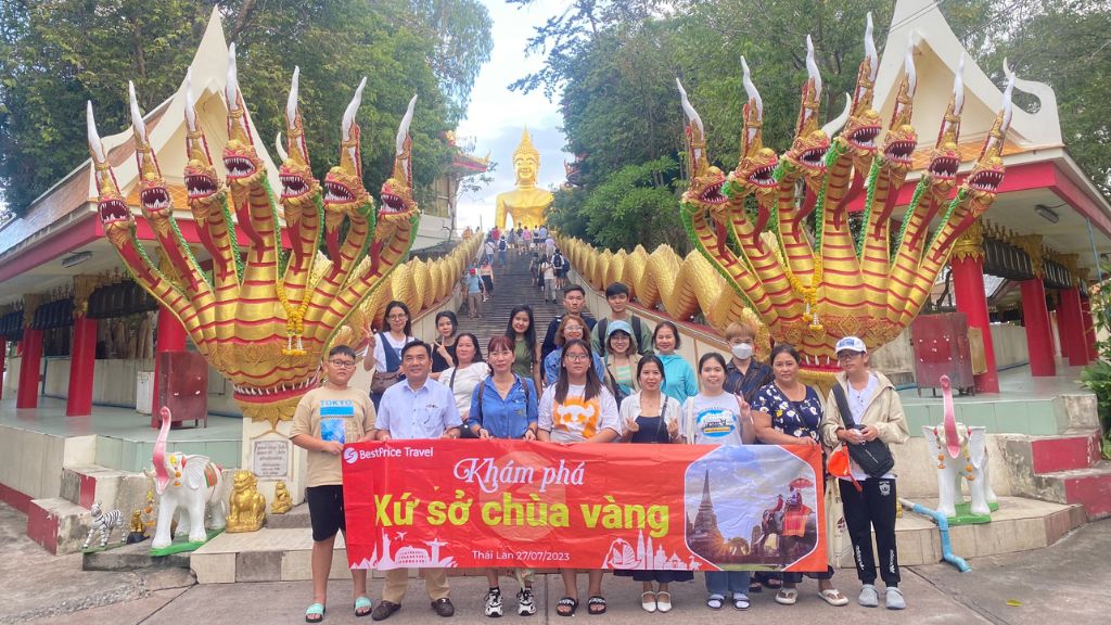 Chùa Phật Lớn Pattaya trong tour Thái Lan Tết 2024