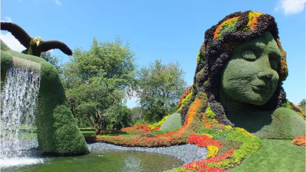 Tạo hình cây độc đáo trong vườn bách thảo Hoàng Gia