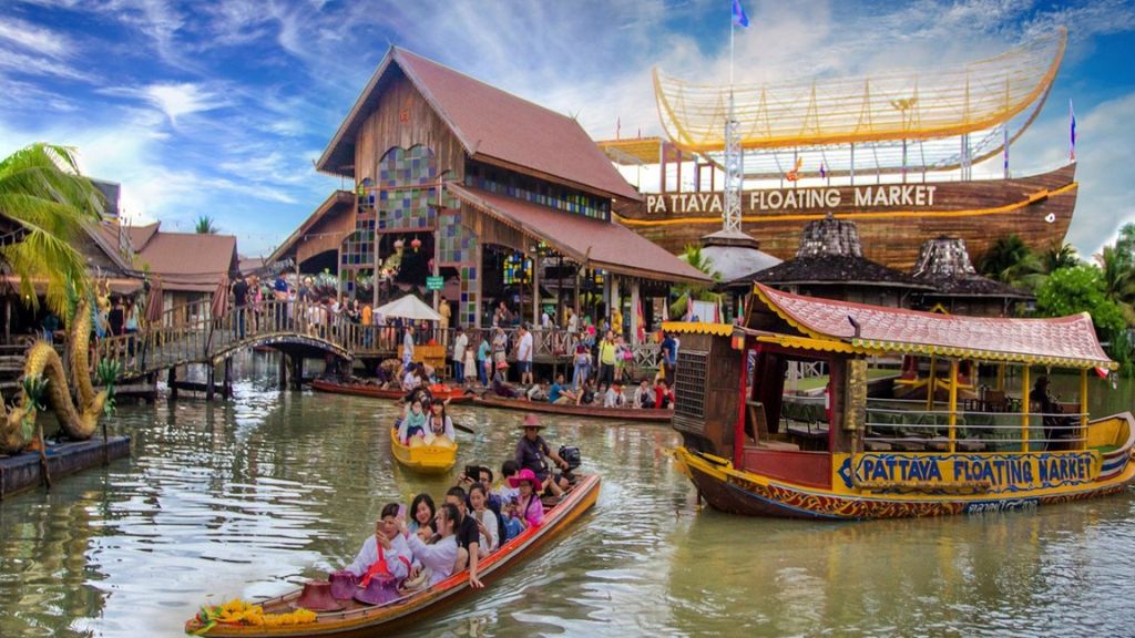 Chợ nổi 4 miền Four Region Floating Market