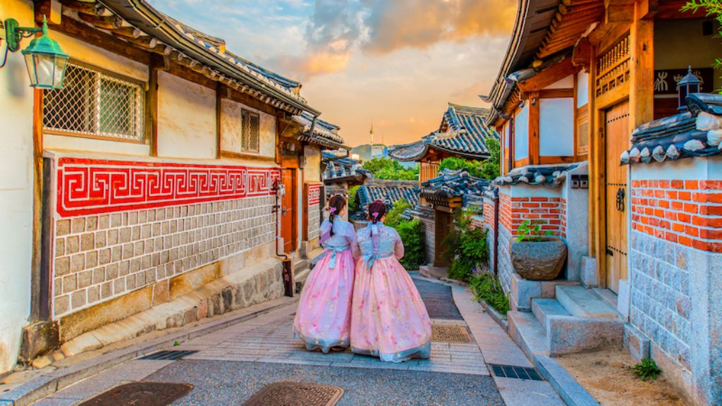 Check-in tại làng cổ Bokchon Hanok