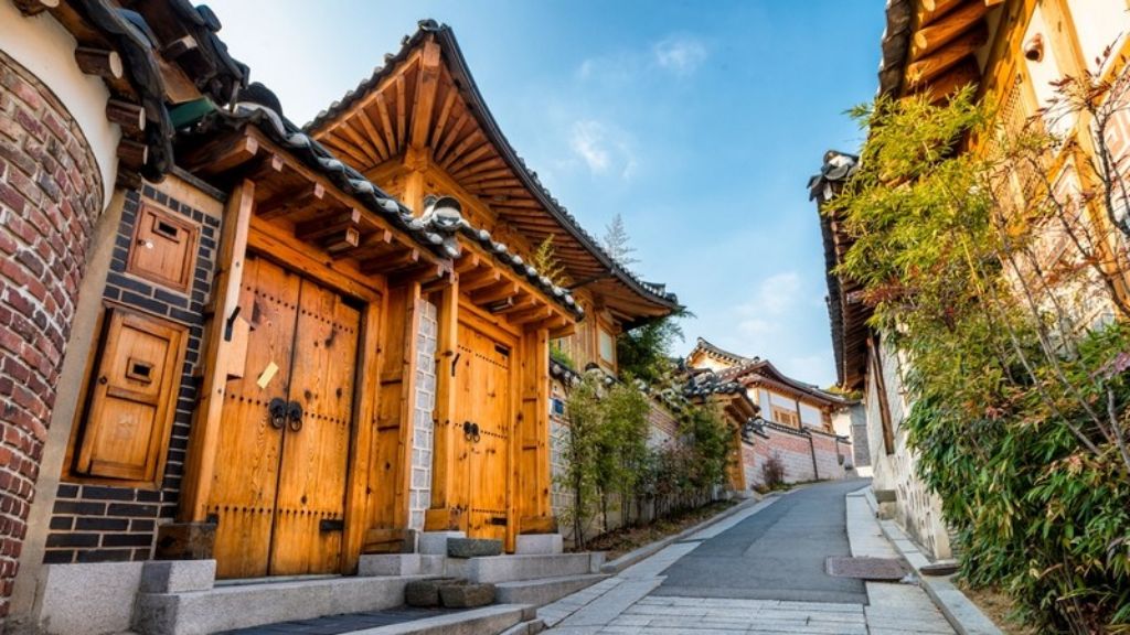 Kiến trúc cổ kính tại Bokchon Hanok