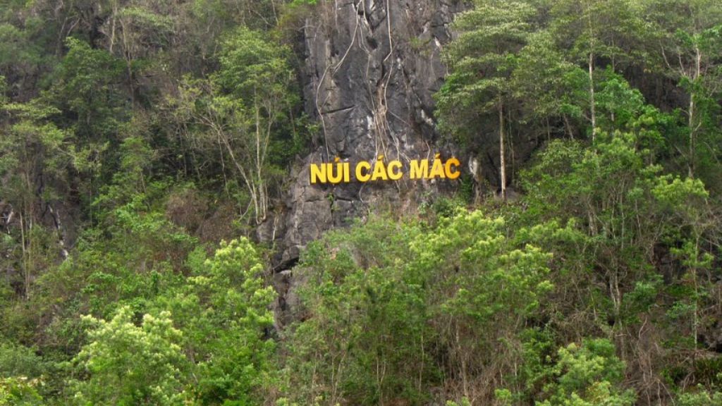 Núi Các Mác một kiệt tác của thiên nhiên