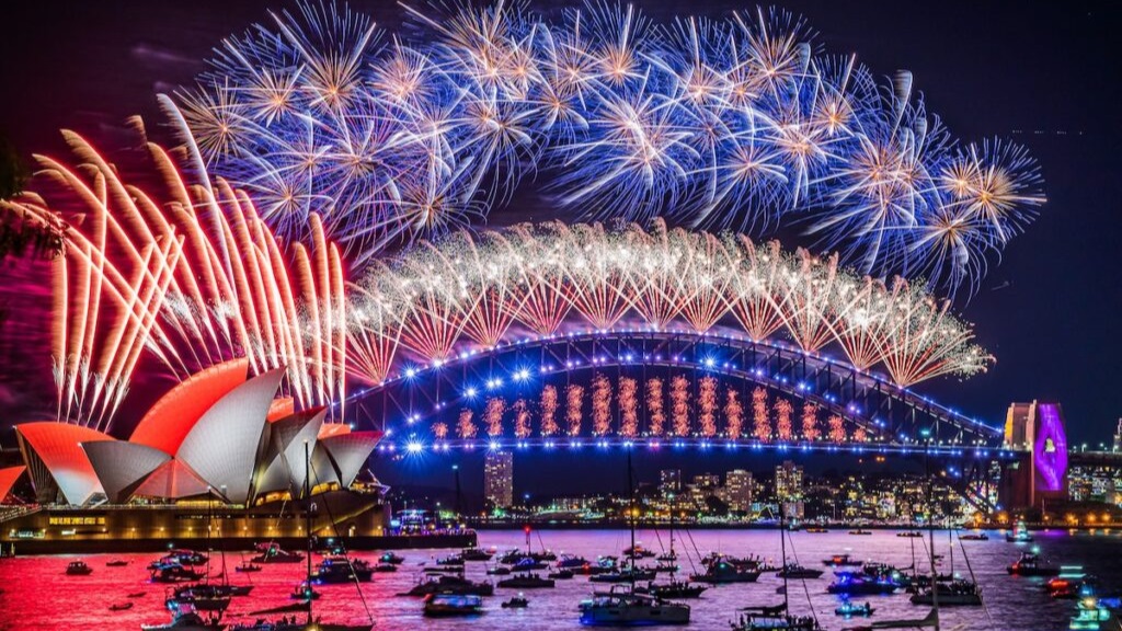 Australia Day Sydney Harbour Fireworks