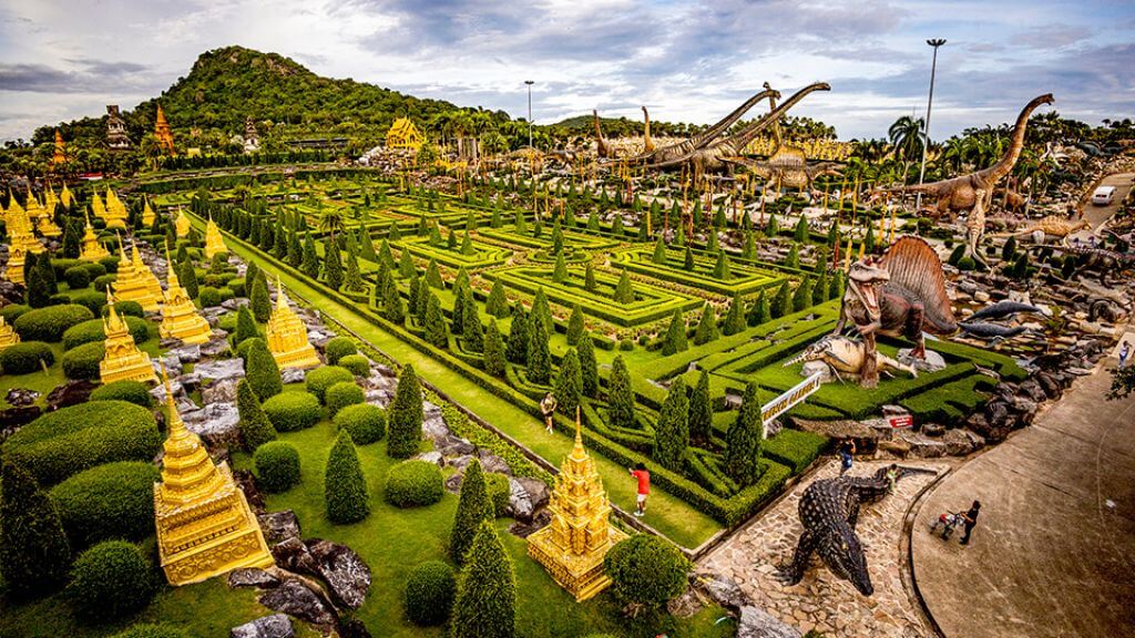 Công viên Nhiệt đới Nongnooch – top 10 vườn thực vật đẹp nhất thế giới