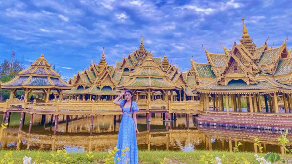 Checkin tại Thành cổ Muang Boran