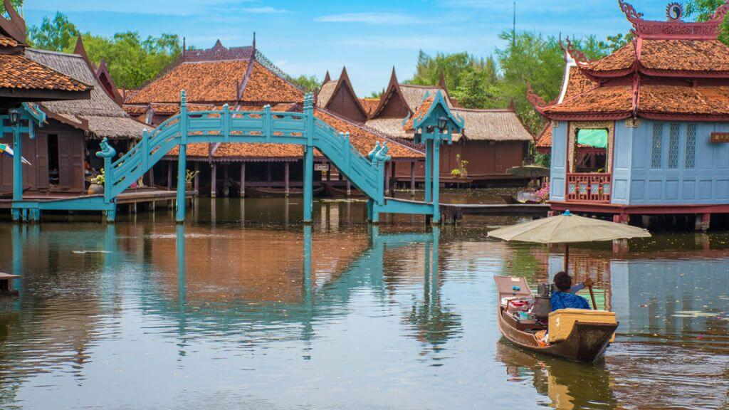 Một góc của Thái Lan thu nhỏ tại thành cổ Muang Boran