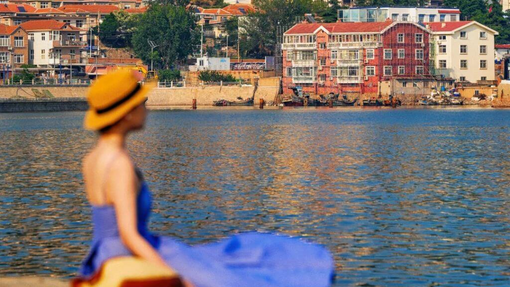 Bãi biển Thanh Đảo cũng là điểm check in nổi tiếng