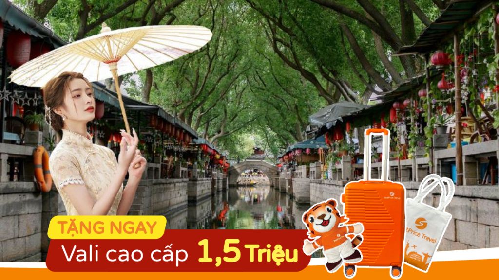 Du lịch Thượng Hải -  Nhận vali cao cấp