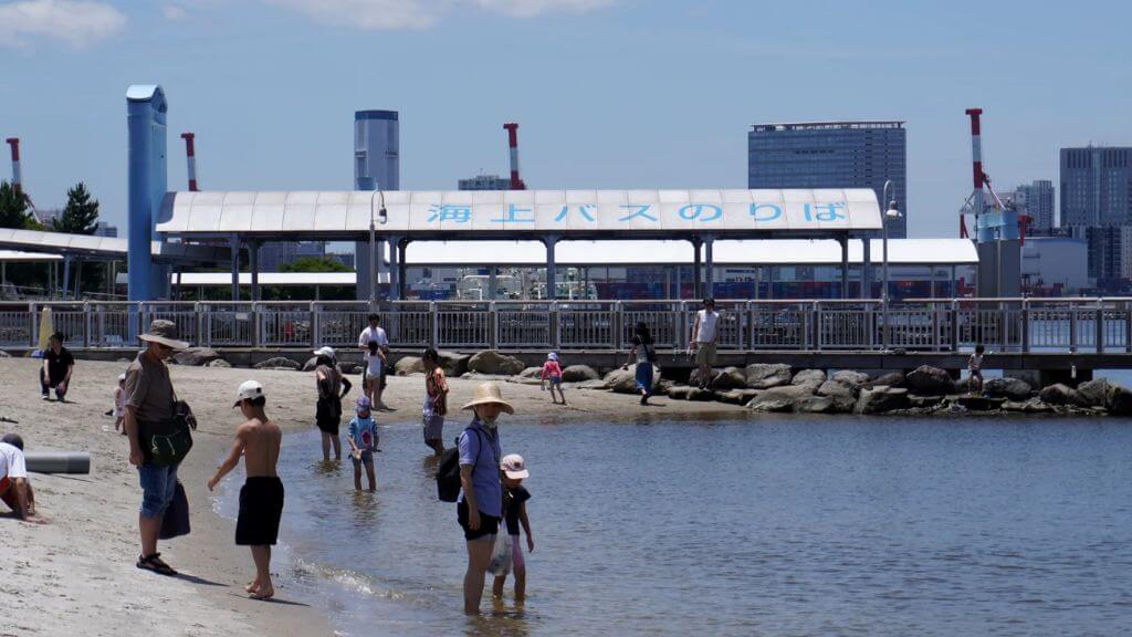 Hoạt động trải nghiệm tại vịnh Odaiba