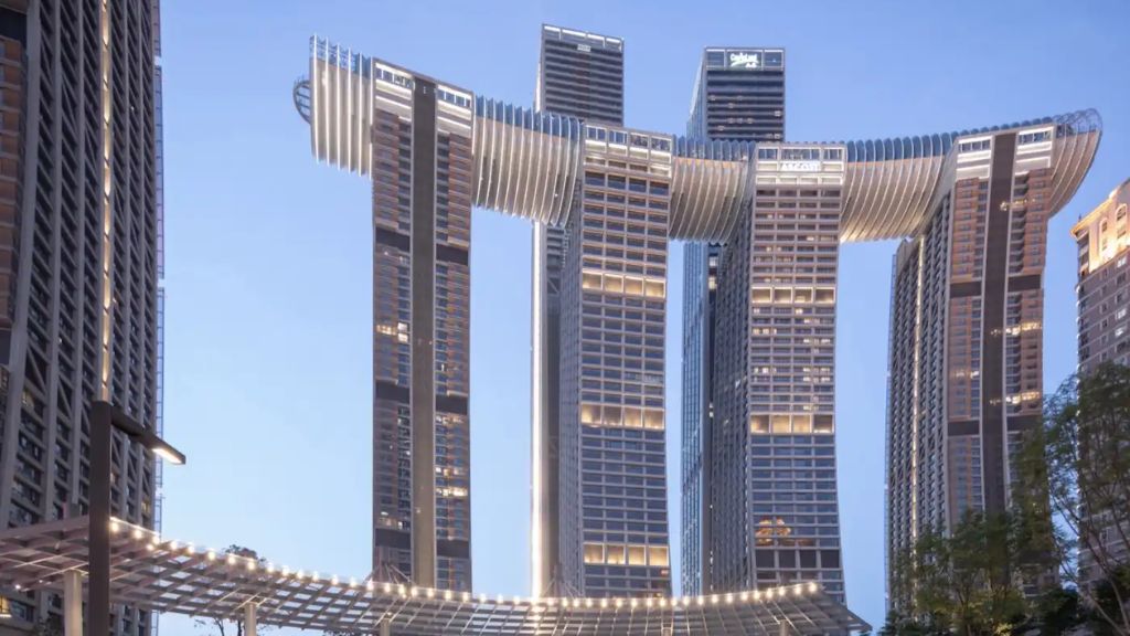 Raffles City Trùng Khánh – biểu tượng kiến trúc hiện đại