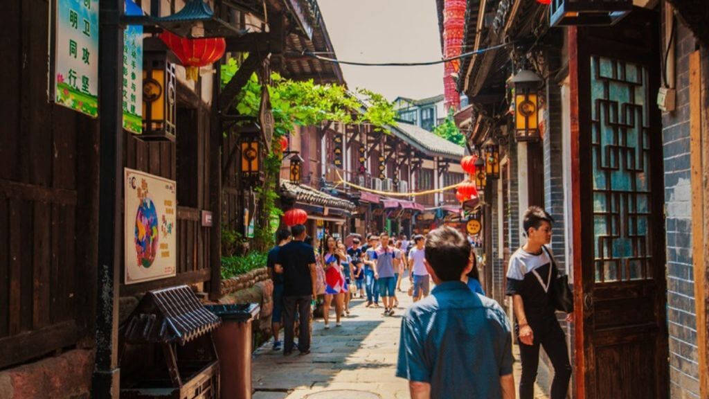 Cổ trấn Từ Khí Khẩu thu hút du khách