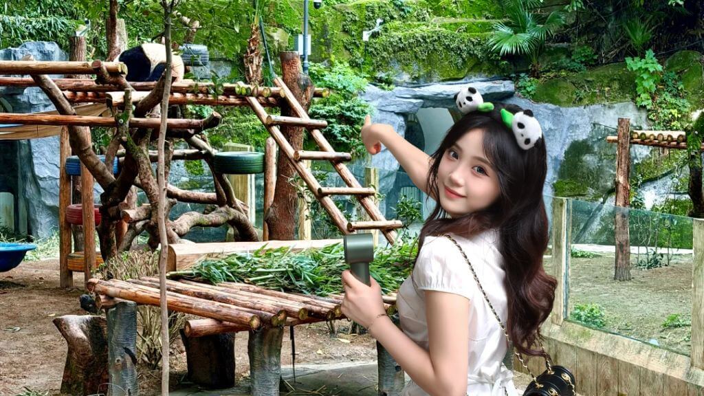Du khách tham quan Sở Thú Trùng Khánh