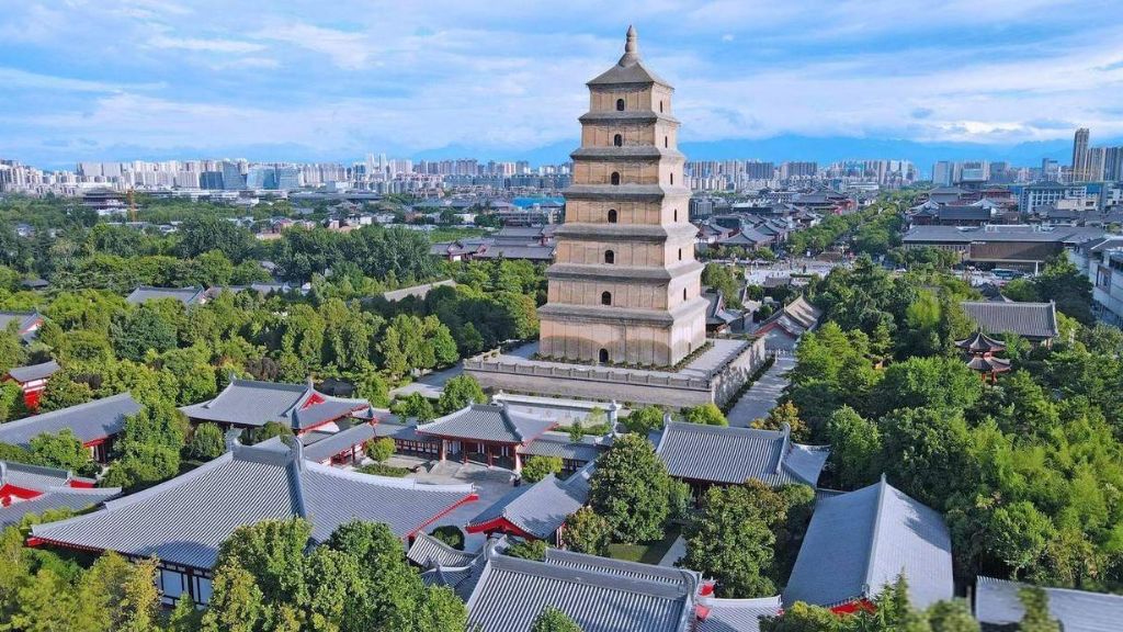 Tháp Đại Nhạn công trình kiến trúc huy hoàng thời nhà Đường