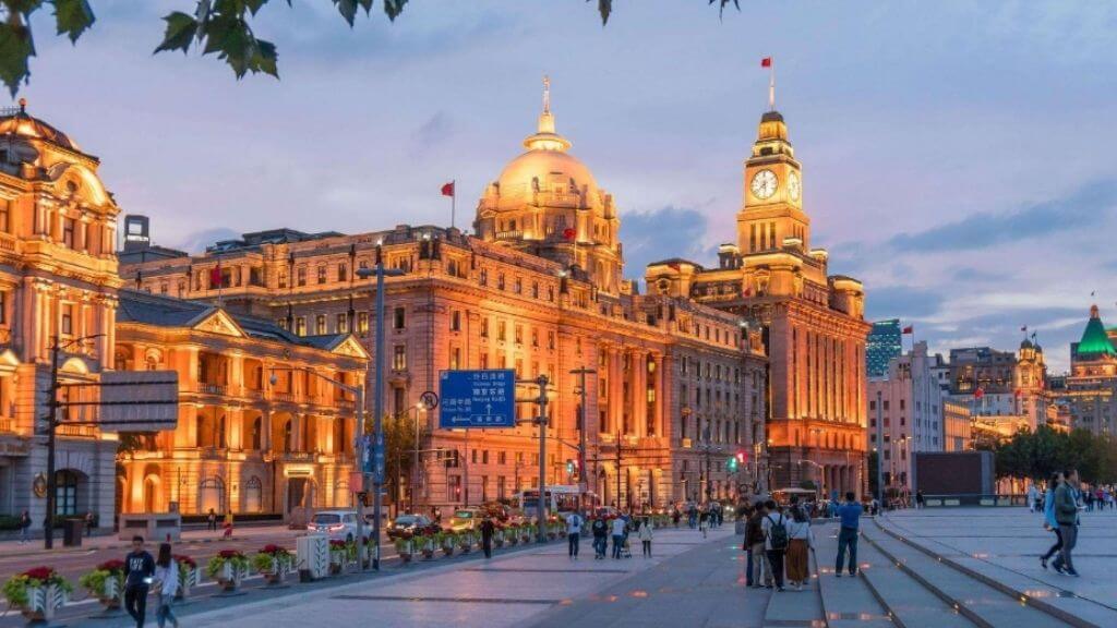 Bến Thượng Hải lung linh, xa hoa