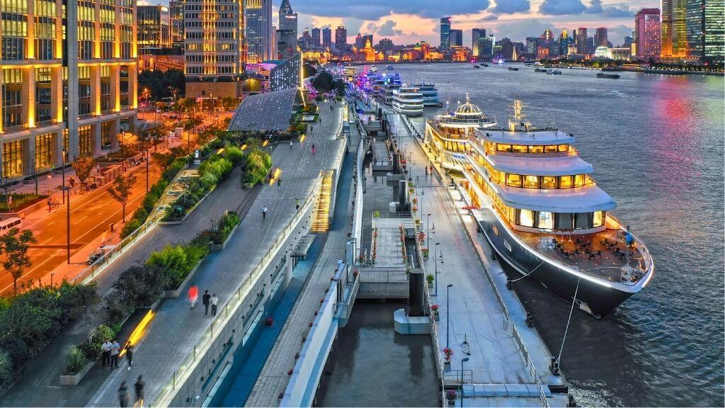 Bến Thượng Hải lung linh, xa hoa