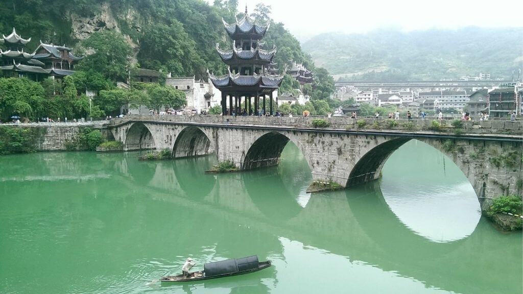 Phong cảnh cổ kính, thơ mộng tại Trấn Viễn Cổ Thành