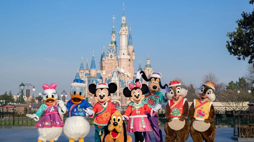 Thiên đường cổ tích Công viên giải trí Disneyland Thượng Hải