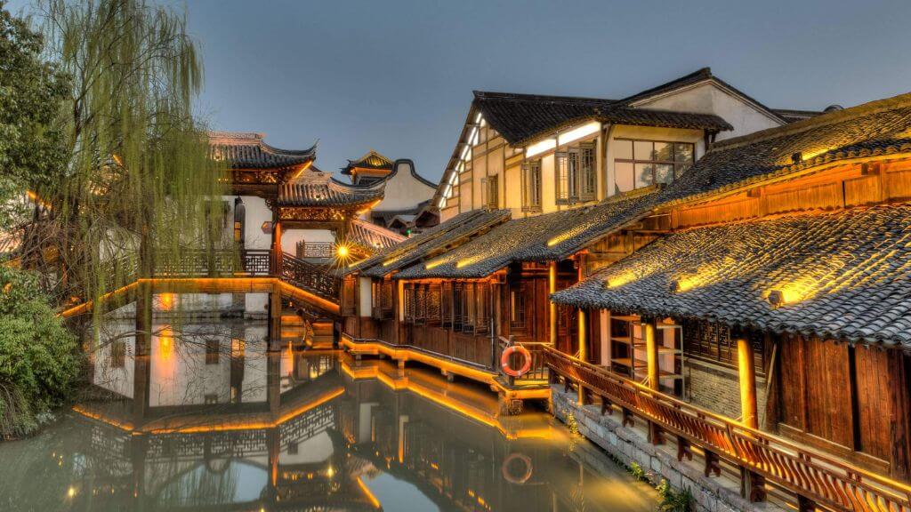 Cổ trấn nghìn năm nằm ở Ô Trấn