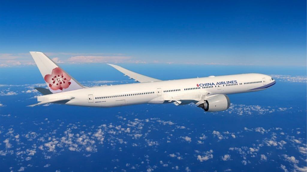 Quý khách sẽ bay hãng hàng không China Airlines