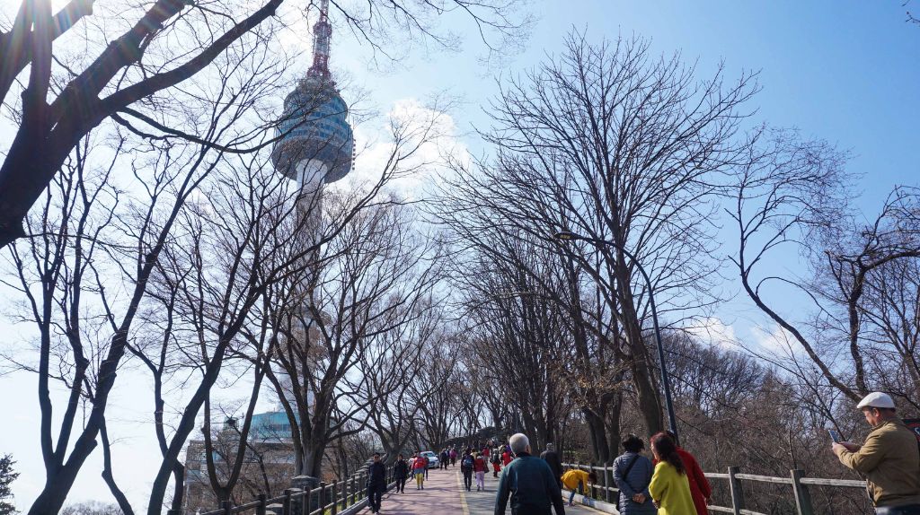Dạo quanh tháp Nam San ngắm nhìn toàn cảnh Seoul