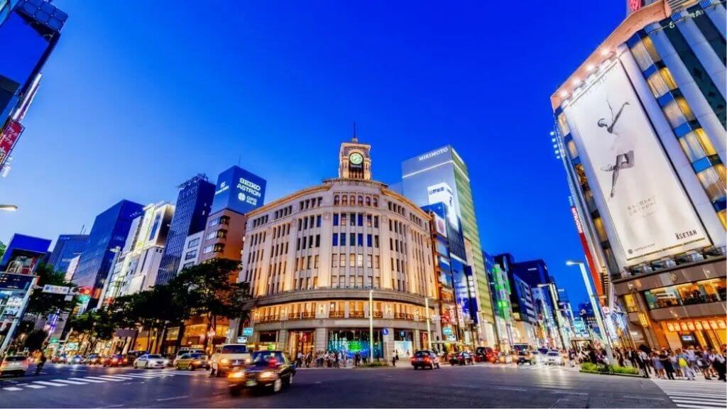 Phố Ginza - thiên đường mua sắm tại Nhật Bản