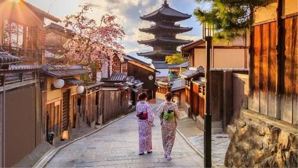 Mặc kimono tại Nhật Bản