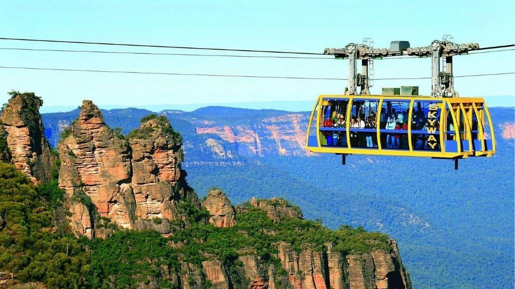 Trải nghiệm Scenic World ngắm nhìn thiên nhiên