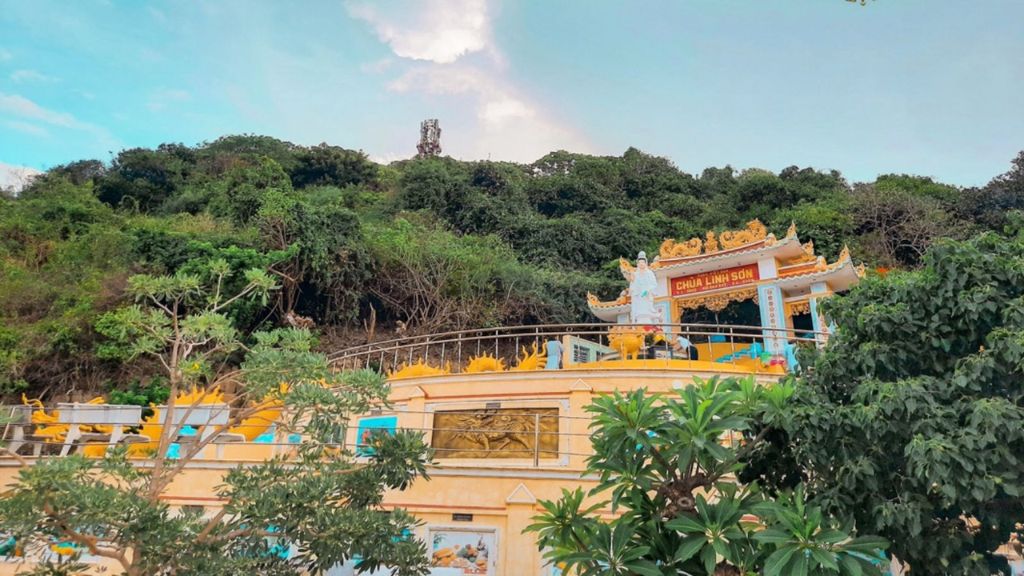 Chiêm bái tại chùa Linh Sơn