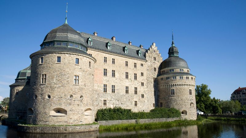 Lâu đài Örebro thu hút đông đảo du khách