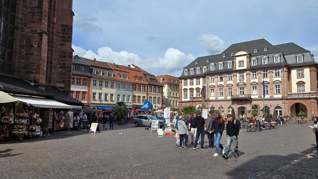 Quảng trường Marktplatz có không gian rộng lớn